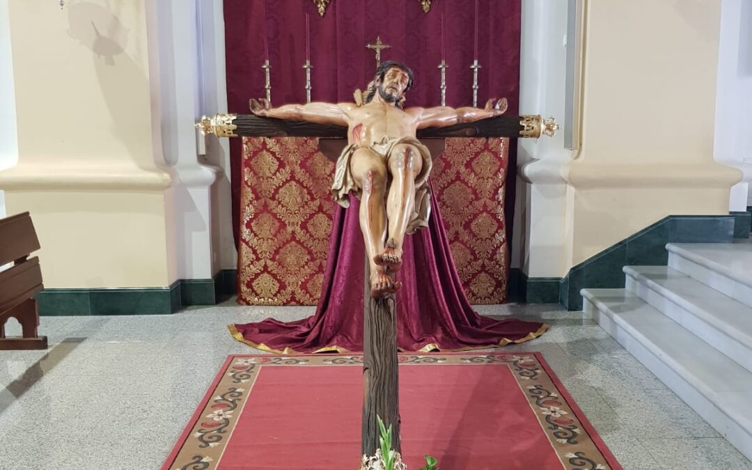 La Cofradía celebró Cultos al Stmo. Cristo de la Buena Muerte, el día 1 de Noviembre, Solemnidad de Todos los Santos.